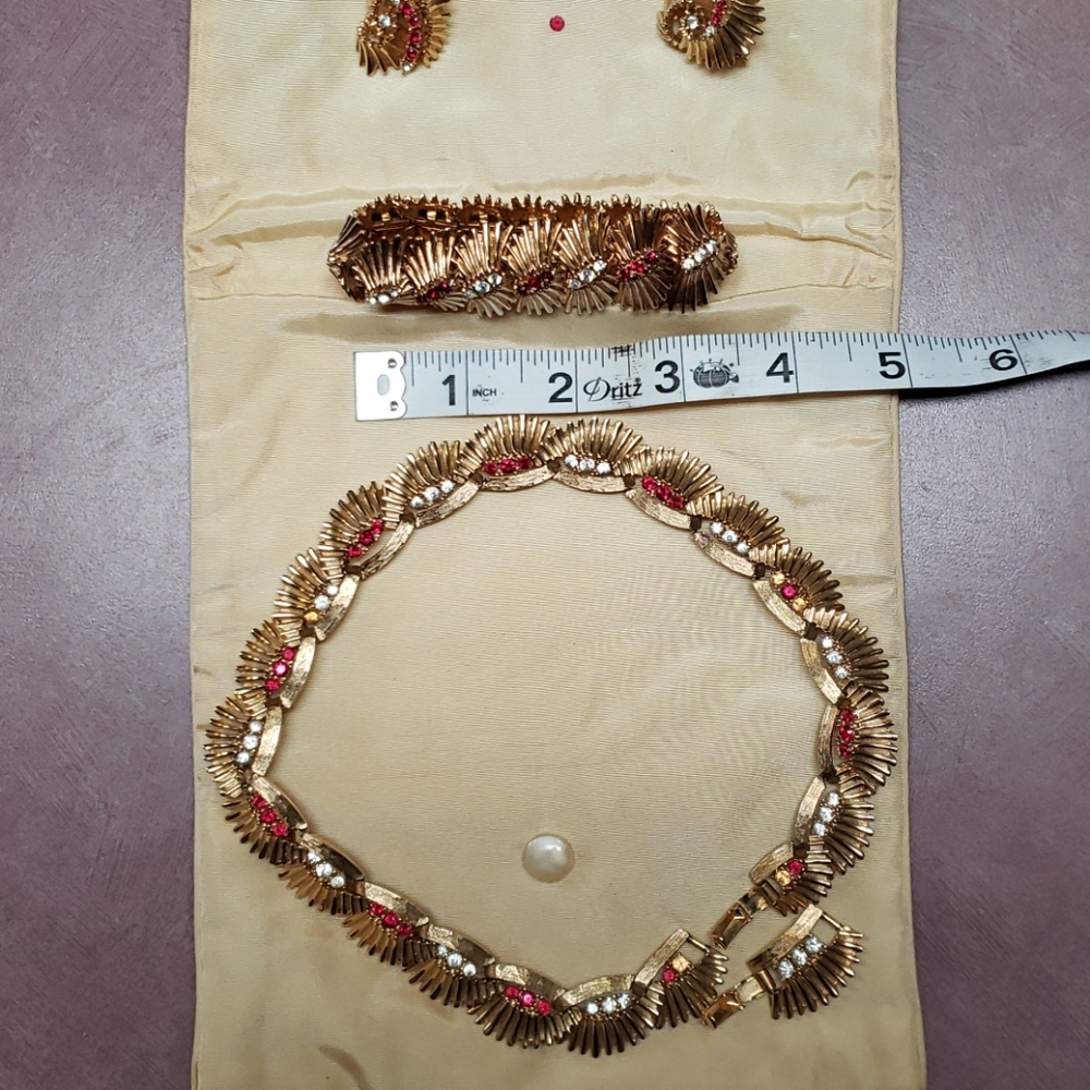 Vintage Boucher Costume Jewelry Set